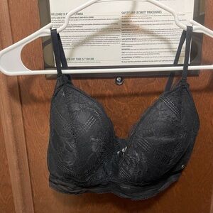 Lucky Brand Black Lace Bra 38C